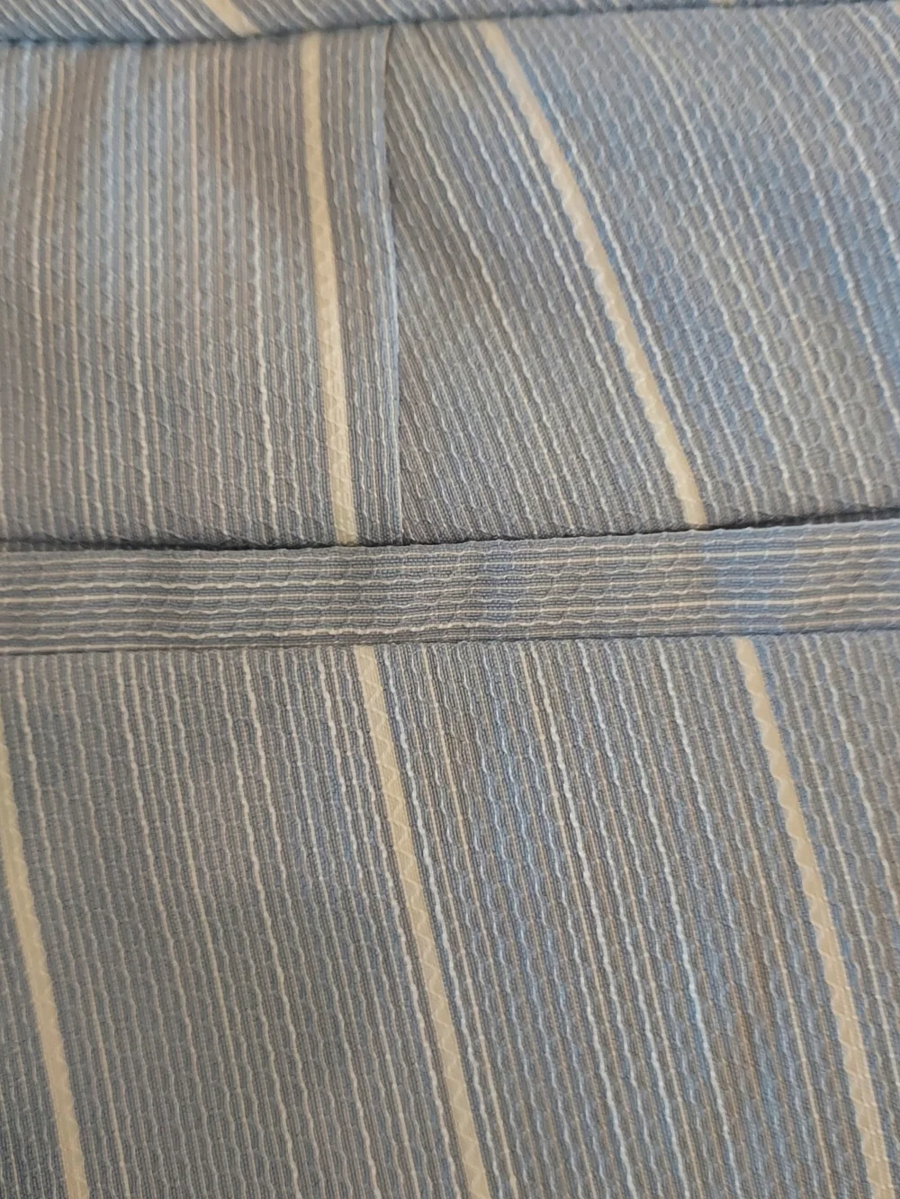 Claiborne Light Blue Pinstripe Wide-Leg Pants - Picture 8 of 13